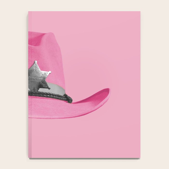 Pink Cowboy Hat Cute Notebook Gallery Image 4