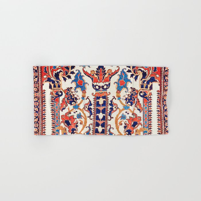 Mihrab  Antique Persian Rug Print Bath Towel Gallery Image 1