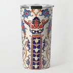 Mihrab  Antique Persian Rug Print Travel Mug Gallery Image 1