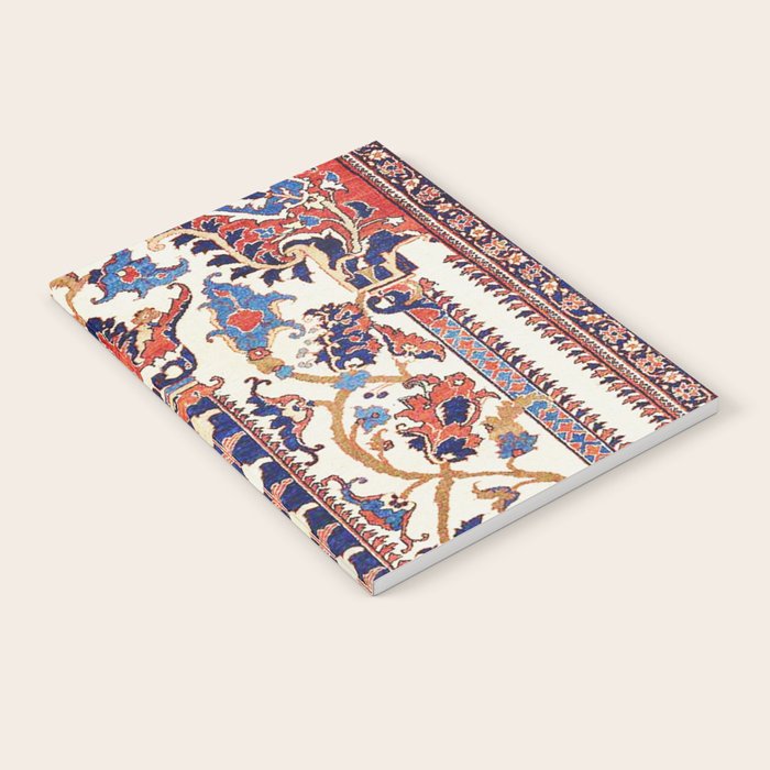 Mihrab  Antique Persian Rug Print Notebook Gallery Image 2