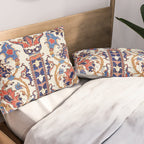 Mihrab  Antique Persian Rug Print Pillow Sham Gallery Image 2