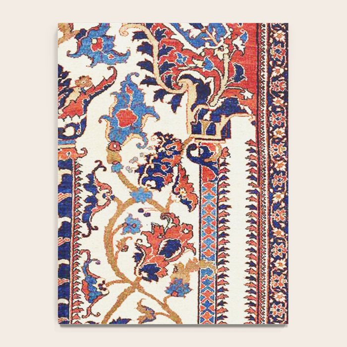 Mihrab  Antique Persian Rug Print Notebook Gallery Image 4