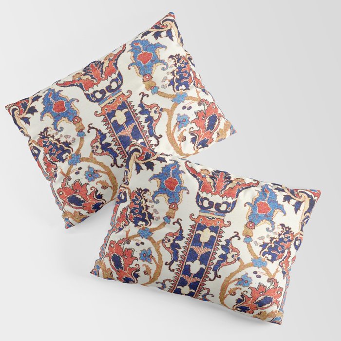 Mihrab  Antique Persian Rug Print Pillow Sham Gallery Image 3