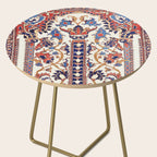 Mihrab  Antique Persian Rug Print Side Table Gallery Image 2