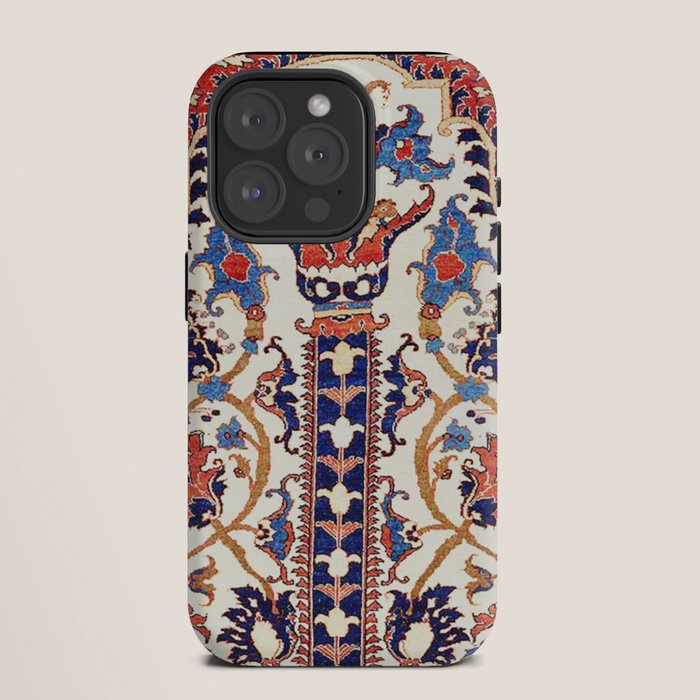 Mihrab  Antique Persian Rug Print iPhone Case Gallery Image 11