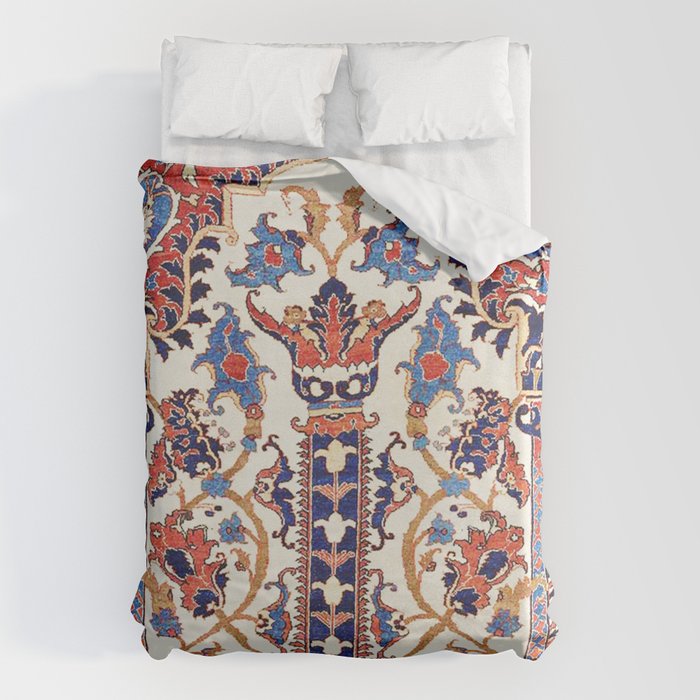 Mihrab  Antique Persian Rug Print Duvet Cover Gallery Image 6