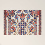 Mihrab  Antique Persian Rug Print Welcome Mat Gallery Image 1