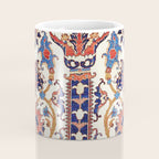 Mihrab  Antique Persian Rug Print Coffee Mug Gallery Image 4