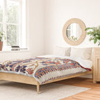 Mihrab  Antique Persian Rug Print Duvet Cover Gallery Image 2