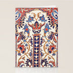 Mihrab  Antique Persian Rug Print Stationery Card Gallery Image 2