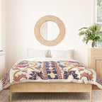 Mihrab  Antique Persian Rug Print Duvet Cover Gallery Image 3
