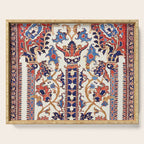 Mihrab  Antique Persian Rug Print Serving Tray Gallery Image 1