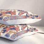 Mihrab  Antique Persian Rug Print Pillow Sham Gallery Image 3