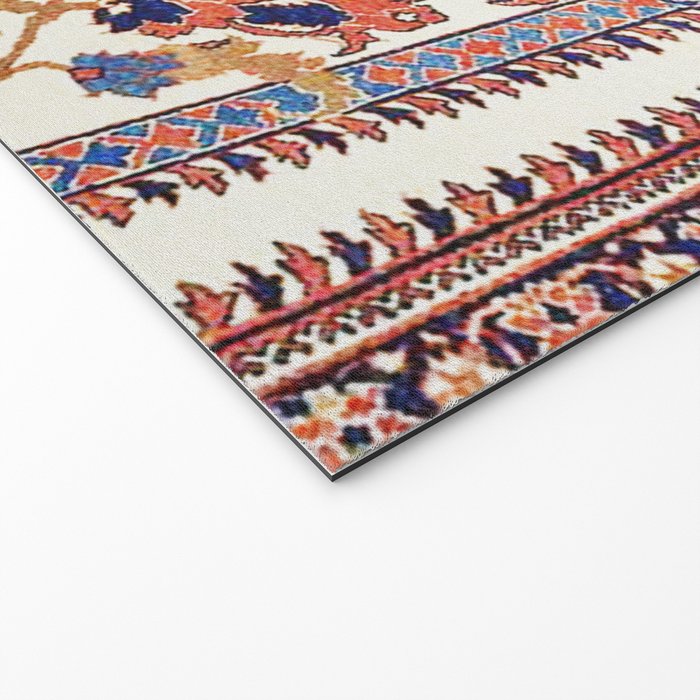 Mihrab  Antique Persian Rug Print Welcome Mat Gallery Image 2