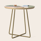 Soft Modern Abstract Shapes I Side Table Gallery Image 1