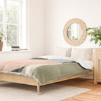 Soft Modern Abstract Shapes I Duvet Cover Gallery Image 2