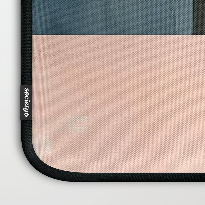 Soft Modern Abstract Shapes I Laptop Sleeve Gallery Image 3