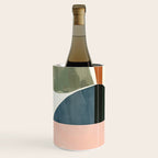 Soft Modern Abstract Shapes I Wine Chiller Gallery Image 2