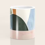 Soft Modern Abstract Shapes I Coffee Mug Gallery Image 4