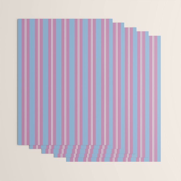 Bubblegum Stripes Wrapping Paper Gallery Image 3