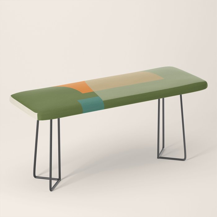 geometric abstract 50 Bench Gallery Image 1