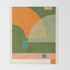 geometric abstract 50 Throw Blanket Gallery Image 2