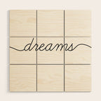 sweet dreams (2 of 2) Wood Wall Art Gallery Image 1