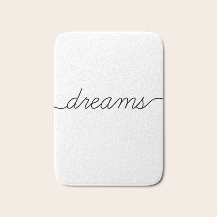 sweet dreams (2 of 2) Bath Mat Gallery Image 1