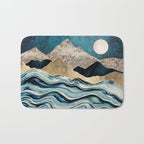 Indigo Sea Bath Mat Gallery Image 1