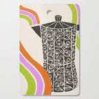 Moka Pot Rainbow - Cream Cutting Board Gallery Image 1