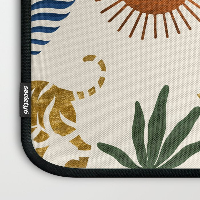 Jungle Tiger Print Laptop Sleeve Gallery Image 3