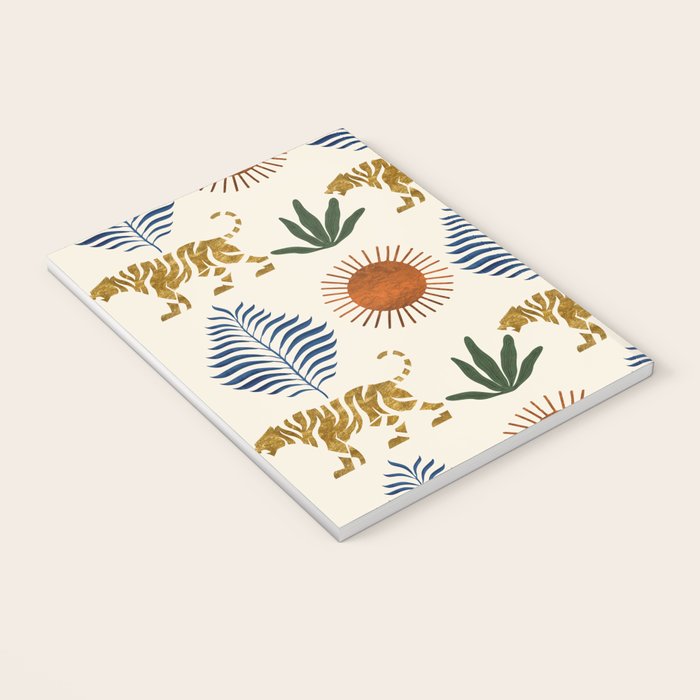 Jungle Tiger Print Notebook Gallery Image 3