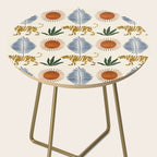 Jungle Tiger Print Side Table Gallery Image 2