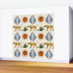 Jungle Tiger Print Wall Mural Gallery Image 2