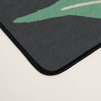  seamless floral pattern with flowers on a dark background Desk Mat Gallery Image 4