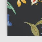  seamless floral pattern with flowers on a dark background Poster Gallery Image 3