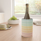 Gradient Arch XIV Pastel Mid Century Modern Rainbow Wine Chiller Gallery Image 4