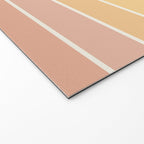 Gradient Arch XIV Pastel Mid Century Modern Rainbow Welcome Mat Gallery Image 2