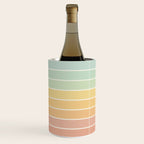 Gradient Arch XIV Pastel Mid Century Modern Rainbow Wine Chiller Gallery Image 3