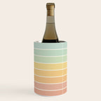 Gradient Arch XIV Pastel Mid Century Modern Rainbow Wine Chiller Gallery Image 1