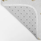 Metallic Gold Terrazzo Sparkle Bath Mat Gallery Image 2