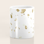 Metallic Gold Terrazzo Sparkle Coffee Mug Gallery Image 4