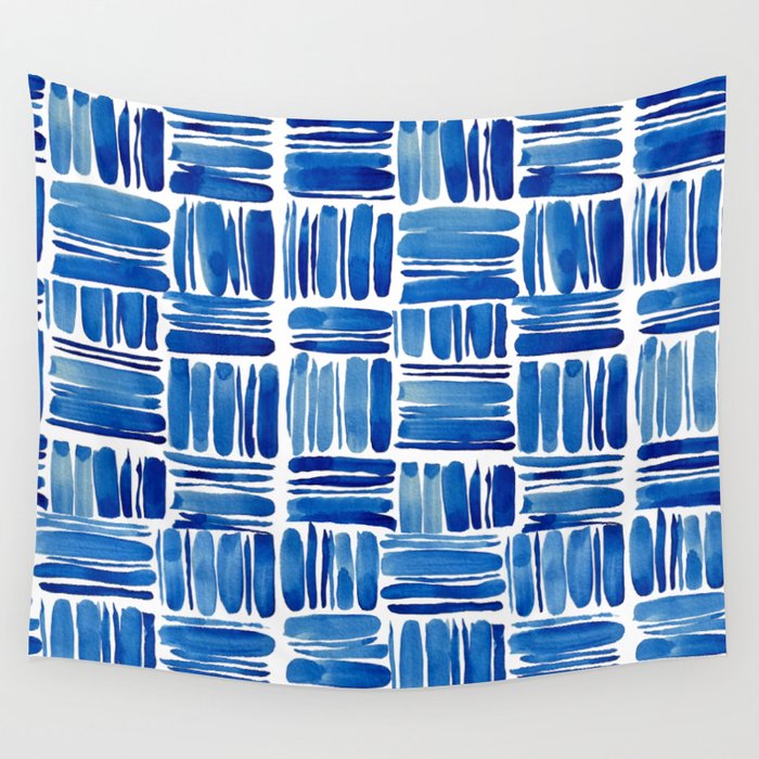 Under the Umbrellas Wall Tapestry Gallery Image 1