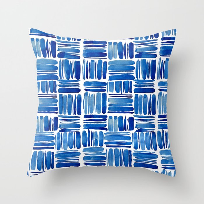 Under the Umbrellas Throw Pillow Gallery Image 6