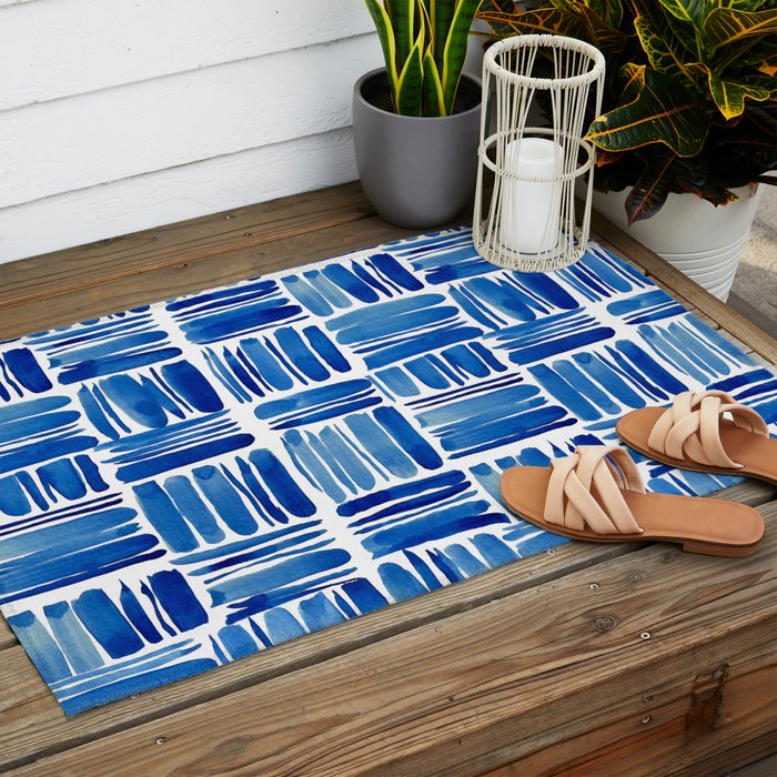 Under the Umbrellas Outdoor Rug Gallery Image 2