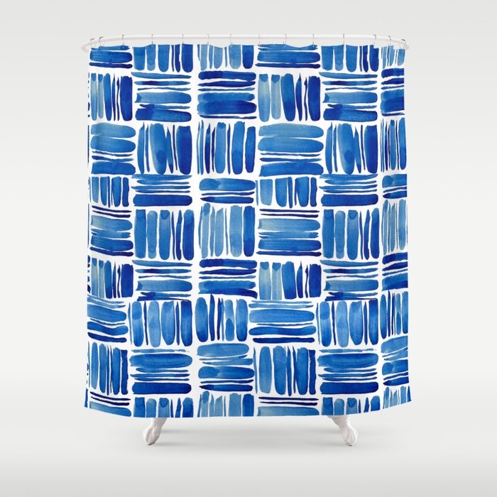 Under the Umbrellas Shower Curtain Gallery Image 1