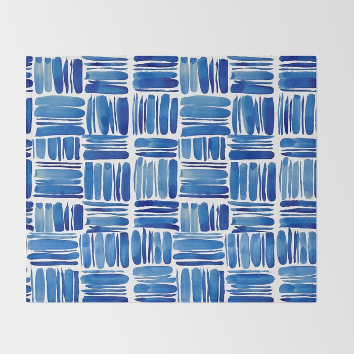 Under the Umbrellas Throw Blanket Gallery Image 2