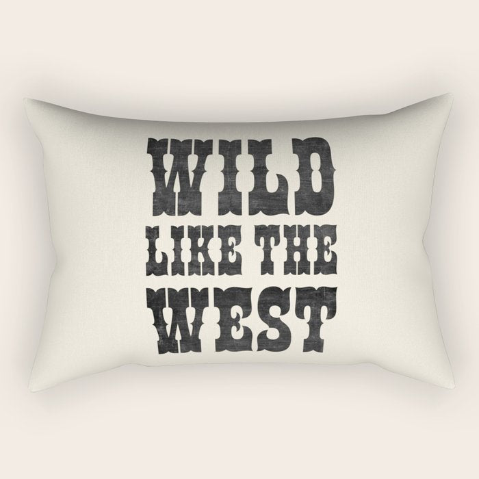 Wild Like The West Rectangular Pillow Gallery Image 2