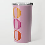 HO HO HO Festive Letters Travel Mug Gallery Image 2