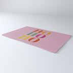 HO HO HO Festive Letters Rug Gallery Image 3